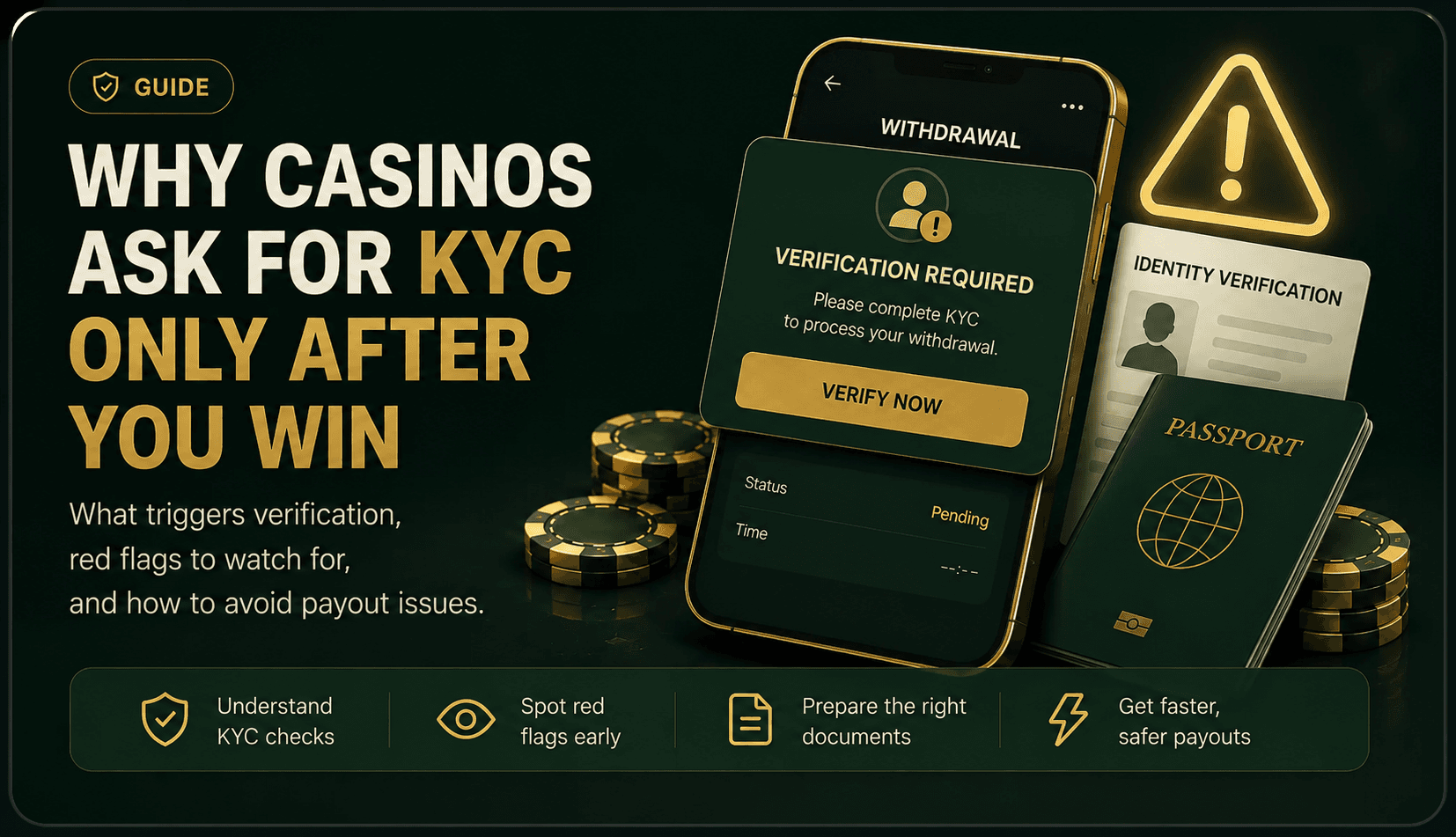 Why Casinos Ask for KYC After You Win