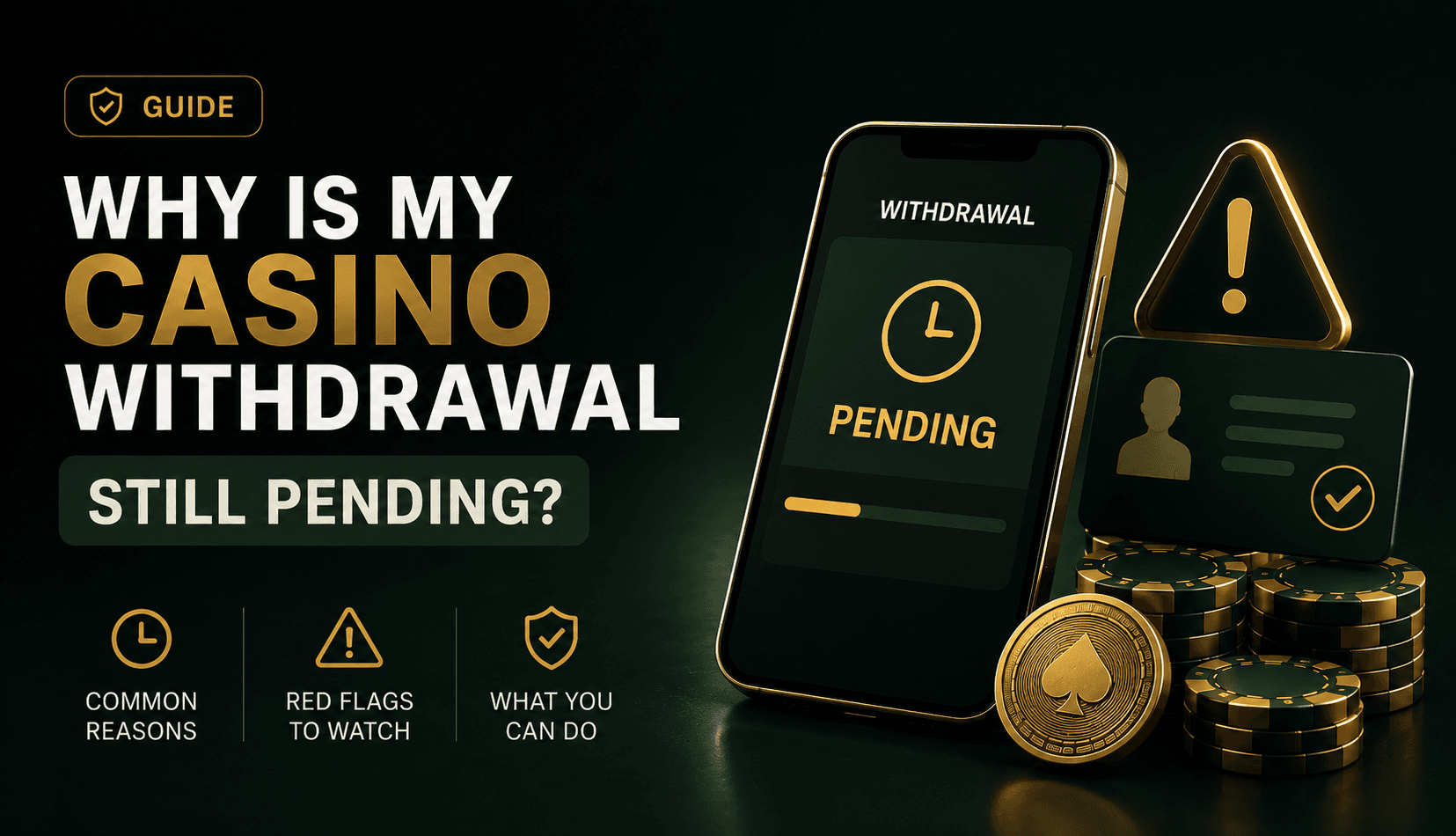 Why Is My Casino Withdrawal Pending?