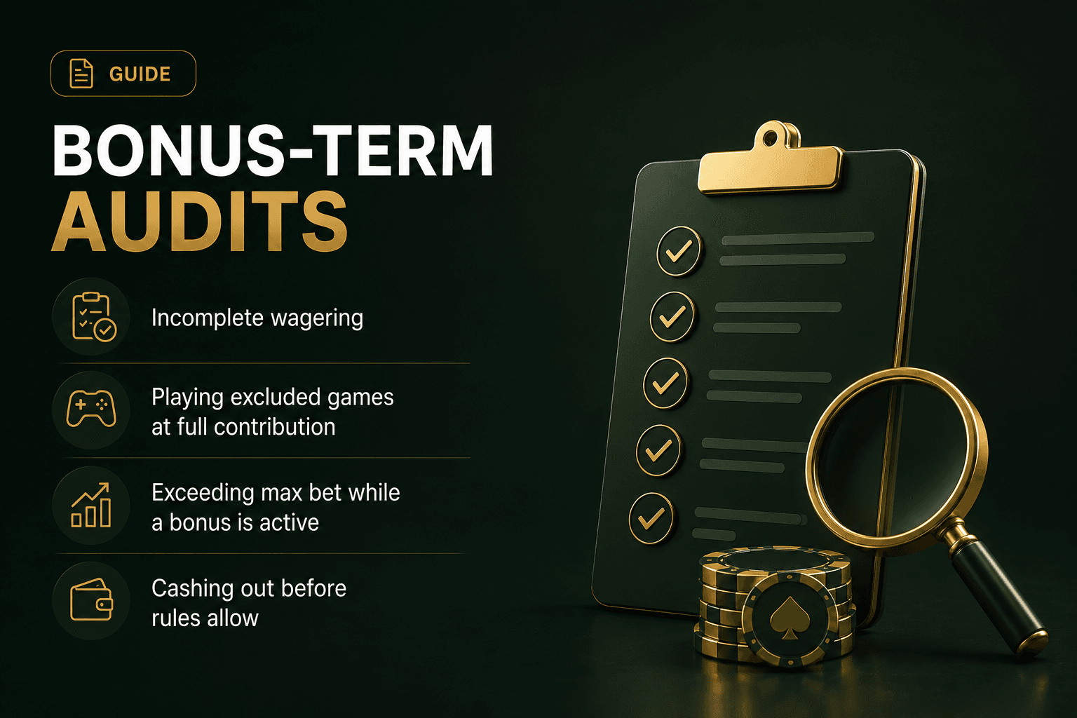 Online casino bonus terms and wagering requirements