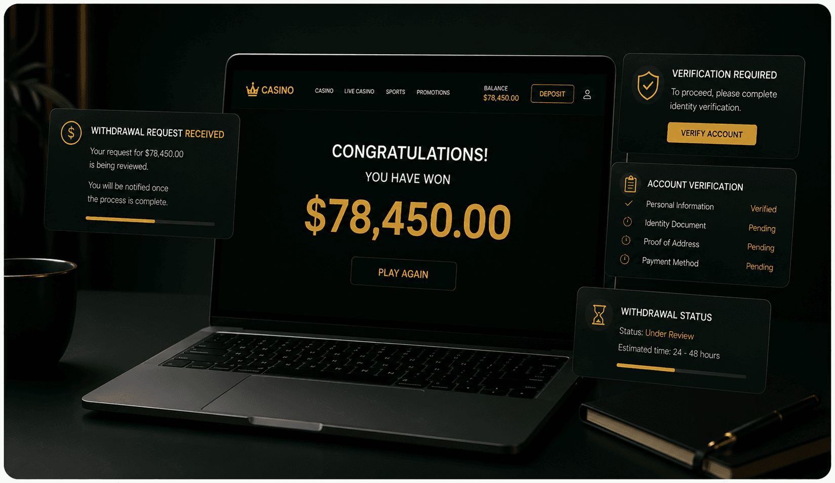 Can Online Casinos Refuse to Pay Big Wins?