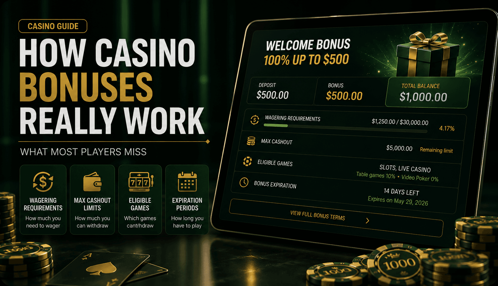 How Casino Bonuses Really Work?
