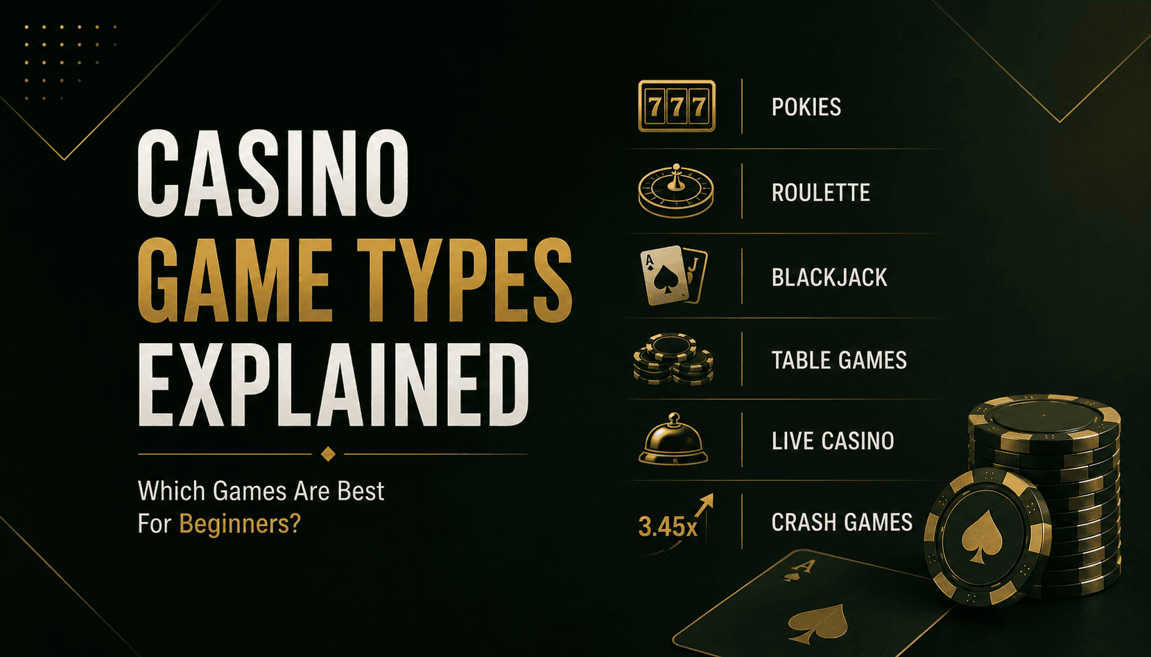 Casino Game Types Explained for Australian Players