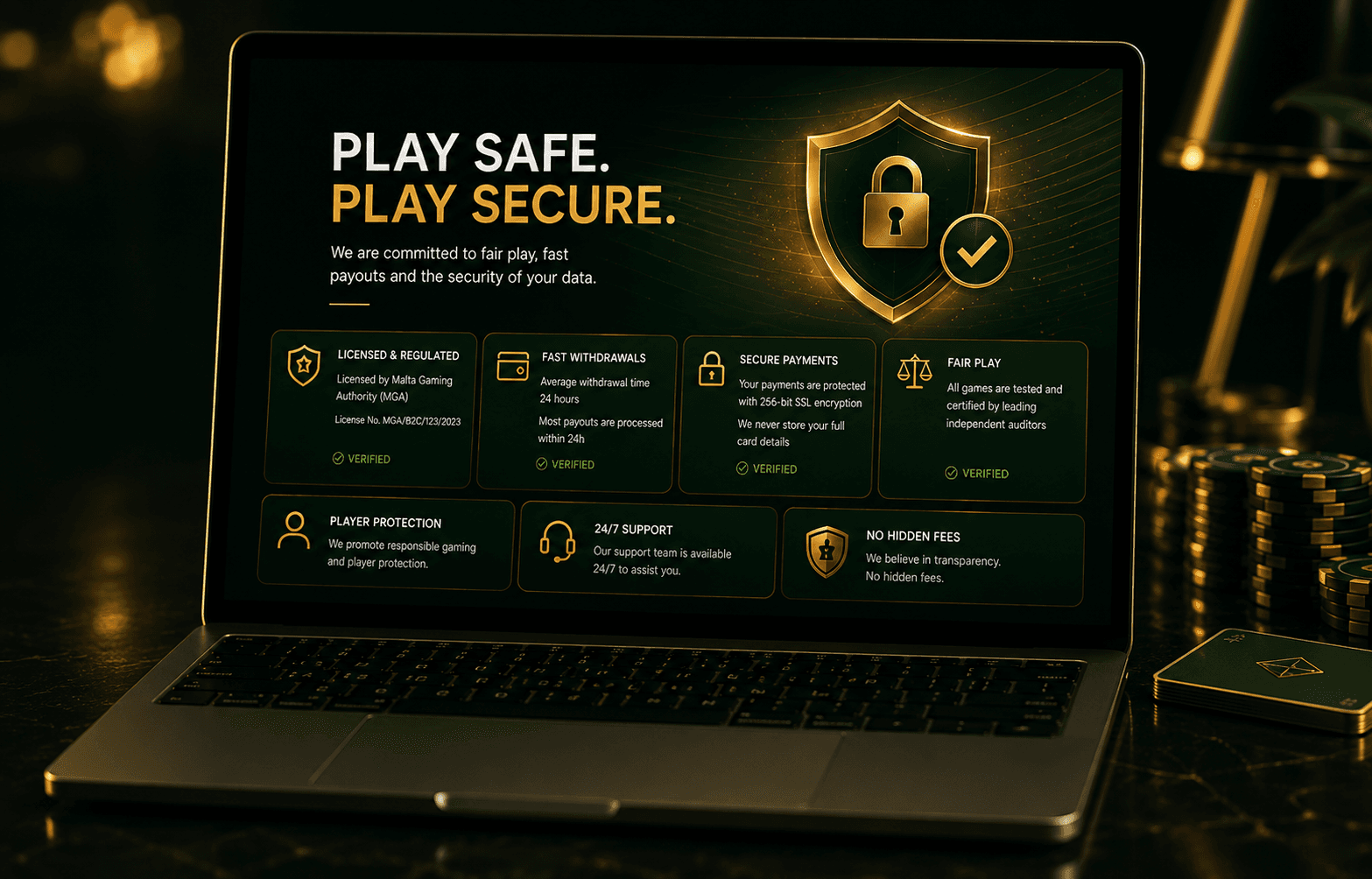 7 Signs of a Trustworthy Online Casino Before You Deposit