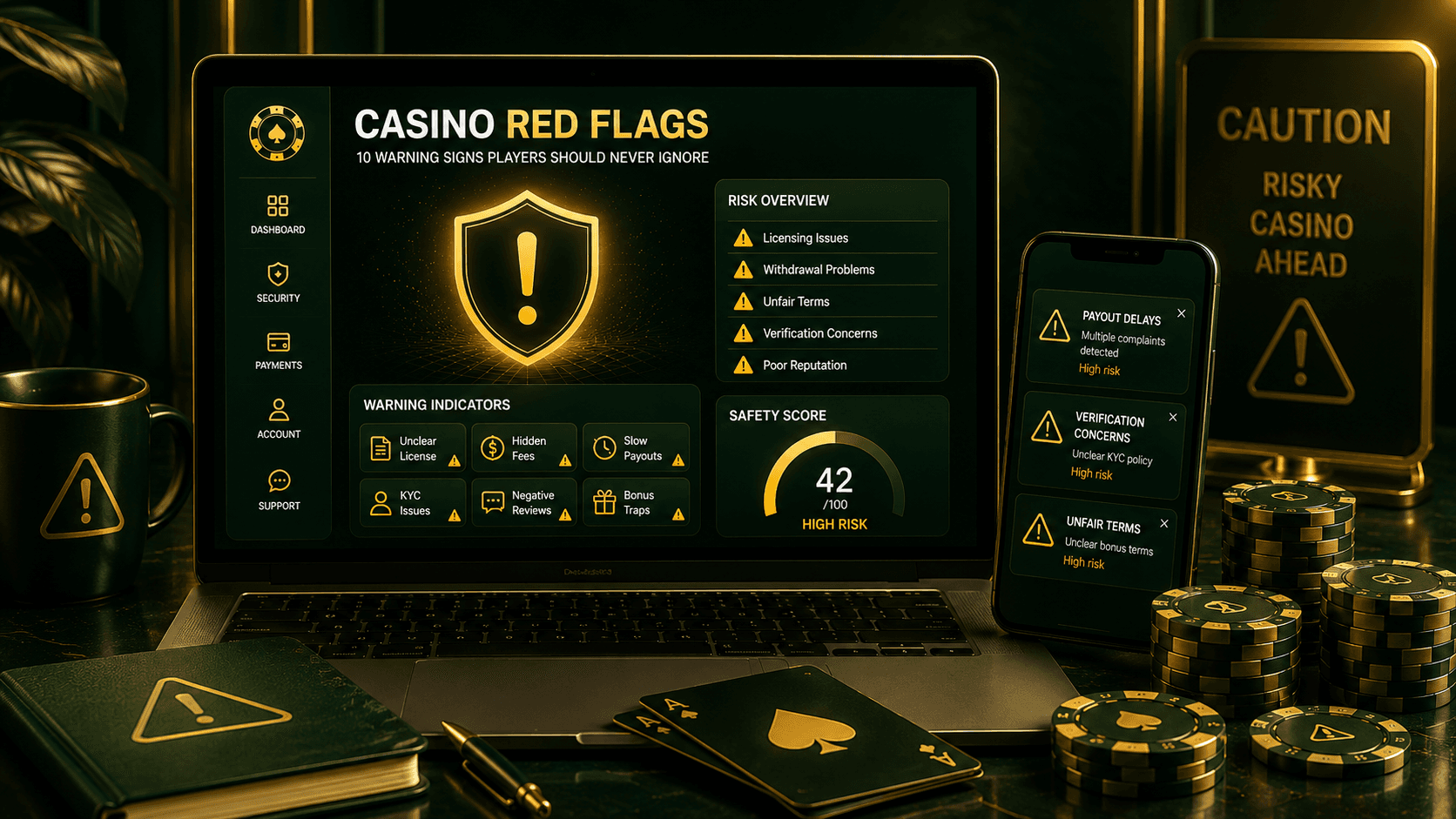 Casino Red Flags: Warning Signs Australian Players Should Not Ignore