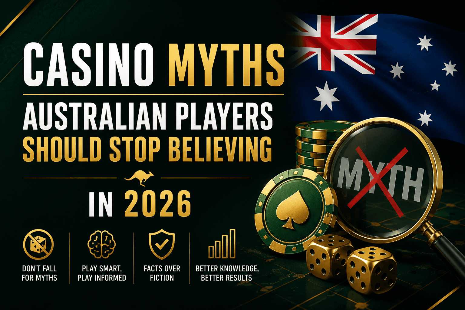 Casino Myths Australian Players Should Stop Believing in 2026